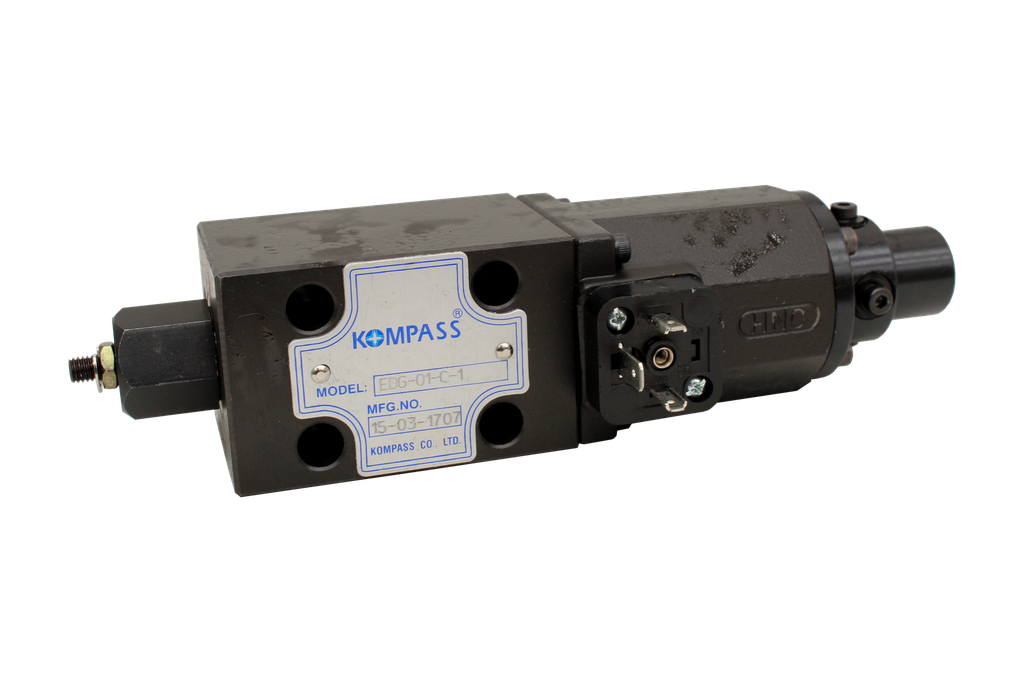 VALVULA HIDRAULICA PROPORCIONAL DE PRESION SUB-BASE TAMAÑO 01 PRESION ADJ. DISTANCIA 1.0-15.17 Mpa (145-2275 PSI)