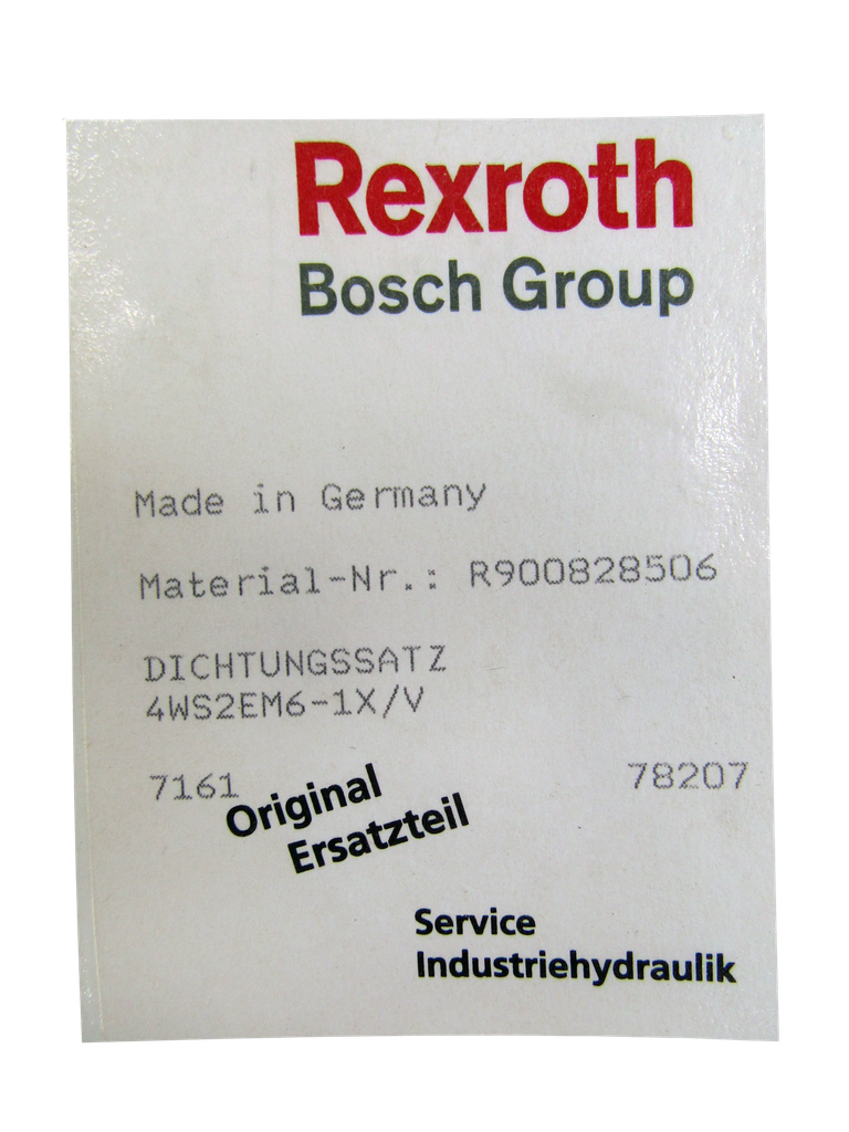 REXROTH KIT DE SELLOS 4WS2EM6 1X V