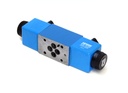 VALVULA HIDRAULICA DIRECCIONAL CETOP 3  110V  4/2  CON DETENT  CONECTOR DIN