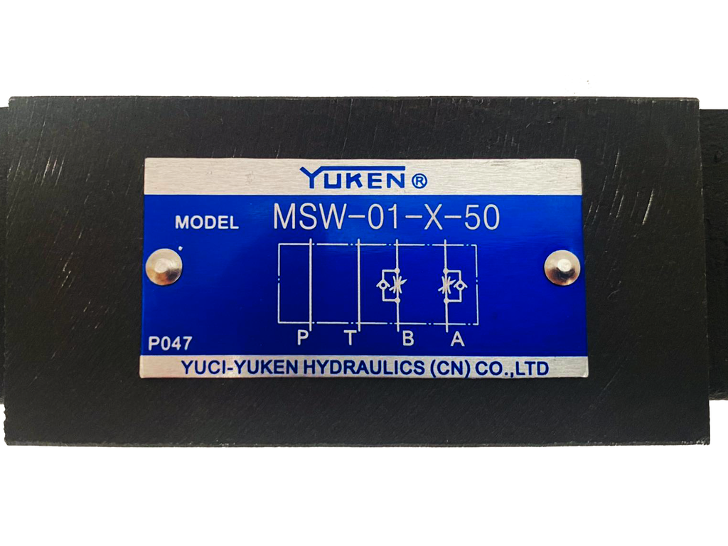 YUKEN Válvula Reguladora MSW 01 X 50