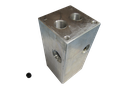 DAMAN MANIFOLD DE 3 ESTACIONES CETOP 3 EN ALUMINIO CON CAVIDAD AD03P032P C (2)